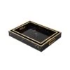 Nesting Marble Tray Set -Fashion Clothing Store Playboy MarbleTray Black 0