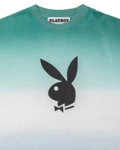 Men's Rabbit Head Ombre T-Shirt 16 Men's Rabbit Head Ombre T-Shirt -Fashion Clothing Store Playboy RisingGradient Tee Blue 03 d9050719 92b9 4adc aefd cd2744491736