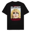 Playboy X Pleasures Connect T-Shirt Black