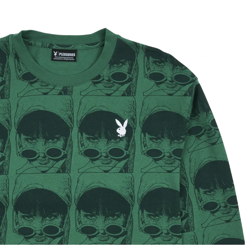 Playboy X Pleasures Playmate Heavyweight Long Sleeve 8 Playboy X Pleasures Playmate Heavyweight Long Sleeve - Image 6