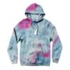 Tokyo Club Hoodie Tie-Dye -Fashion Clothing Store RHDHoodBlueTDRevised