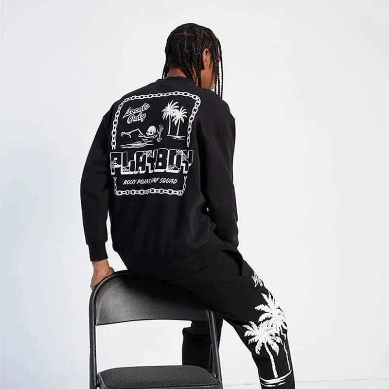 PB Rocky Point Crewneck Black 3 PB Rocky Point Crewneck Black