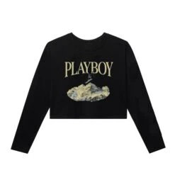 Ski Cropped Long Sleeve Feat. Holly Cook From Girls Of Winter 1984