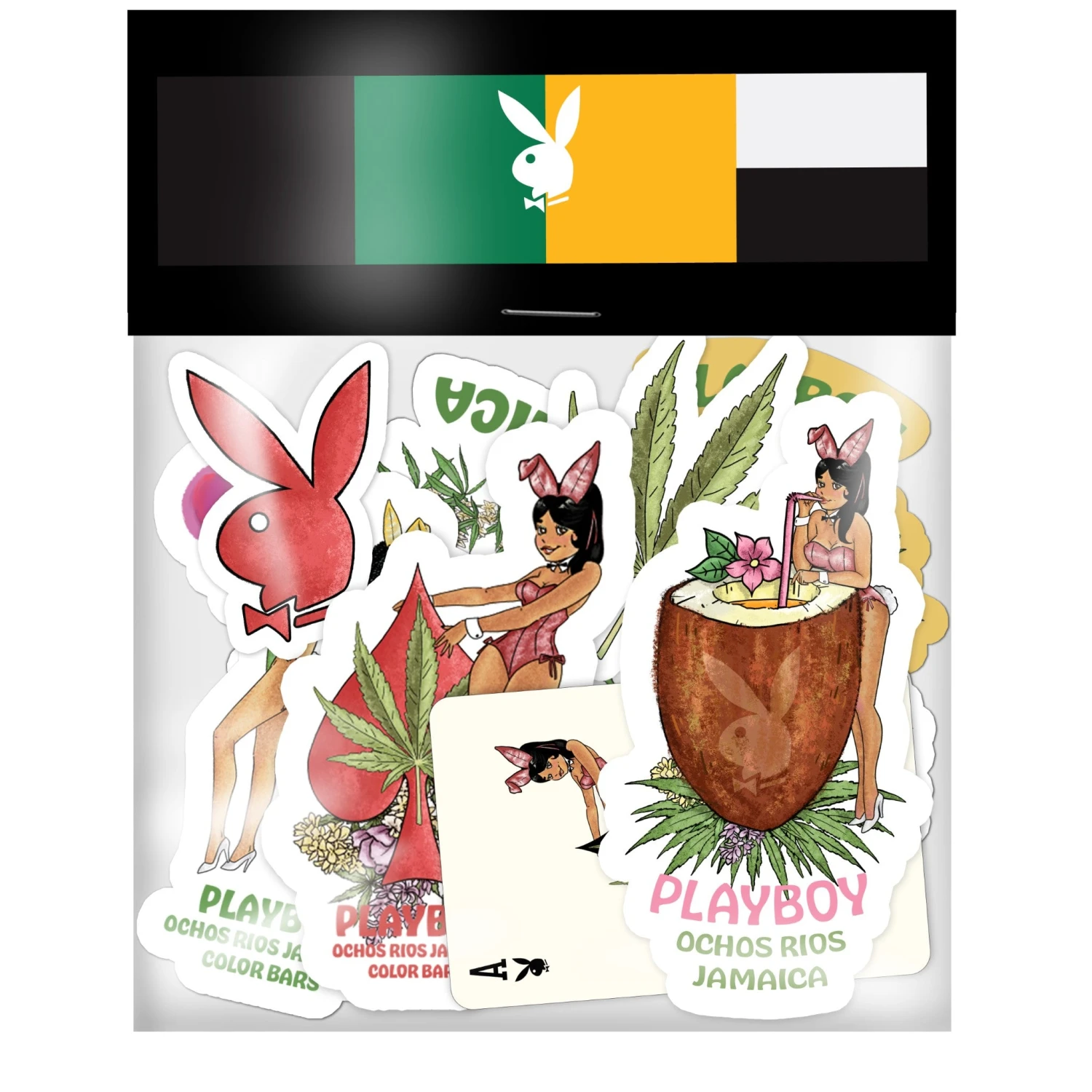 Jamaica Sticker Pack 3 Jamaica Sticker Pack