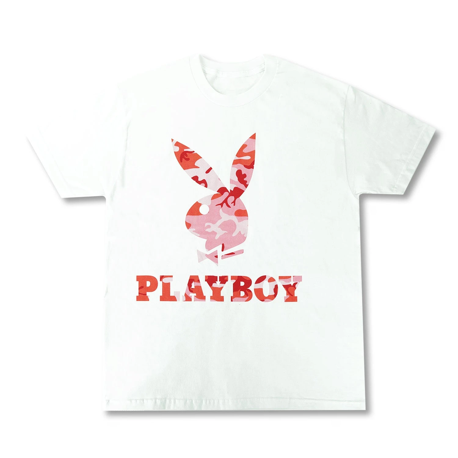 Playboy Rabbit Head Pink Camo Tee 3 Playboy Rabbit Head Pink Camo Tee
