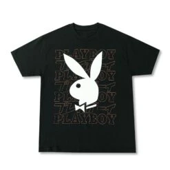 Playboy Masthead Kanji Black Tee