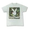 Playboy Camo Box Grey Tee